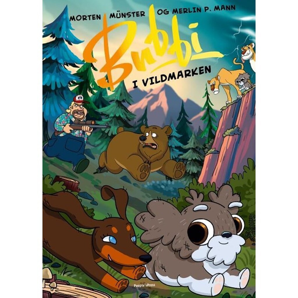 Bubbi i vildmarken - Børnebog - Hardcover