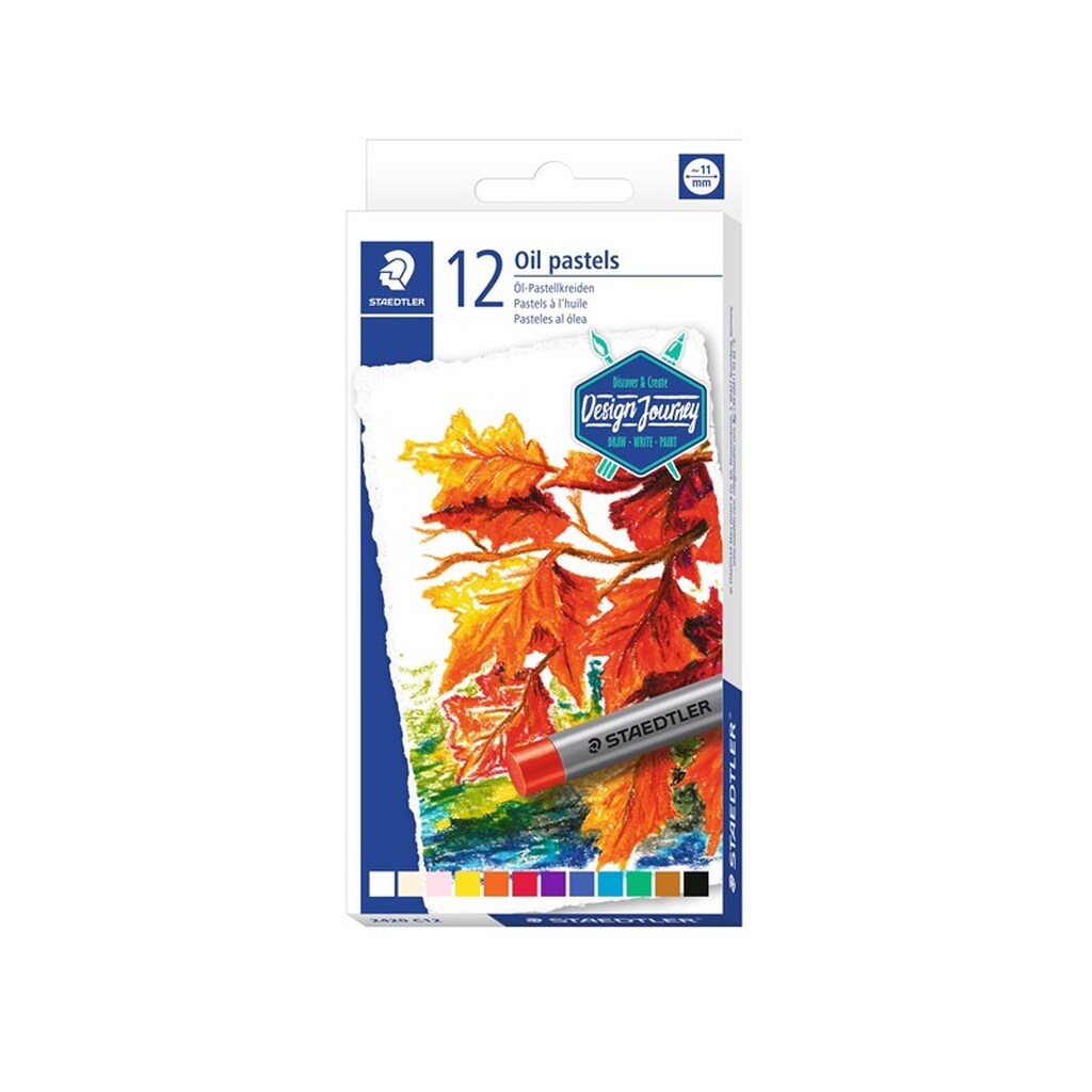 Staedtler Olie Pastel Farver 12 ass/æsk