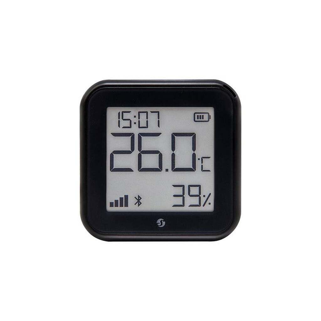 Shelly H&amp;T, Matte Black (GEN 3) - WiFi temp-/luftfugtighedssensor