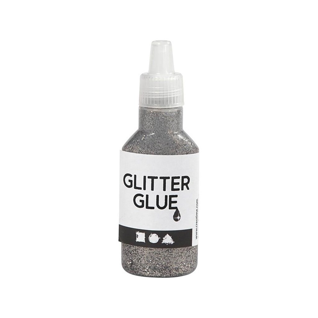 Creativ Company Glitter glue Silver 25ml