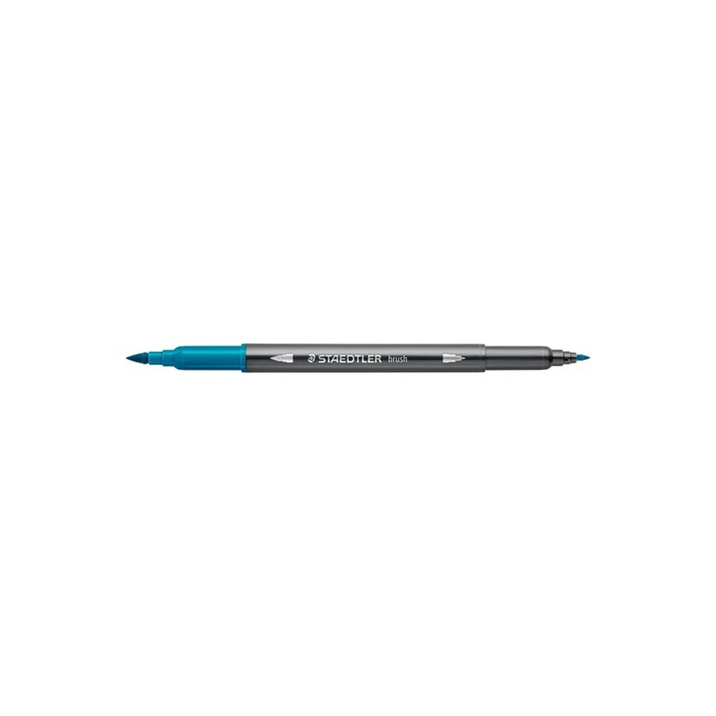 Staedtler STAEDTLER AKVA BRUSH PEN OPAL GRØN, ÆSKE 10 STK