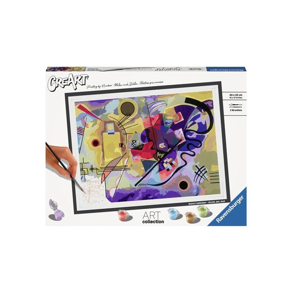 Ravensburger CreArt Painting by Numbers - Yello Kandinsky