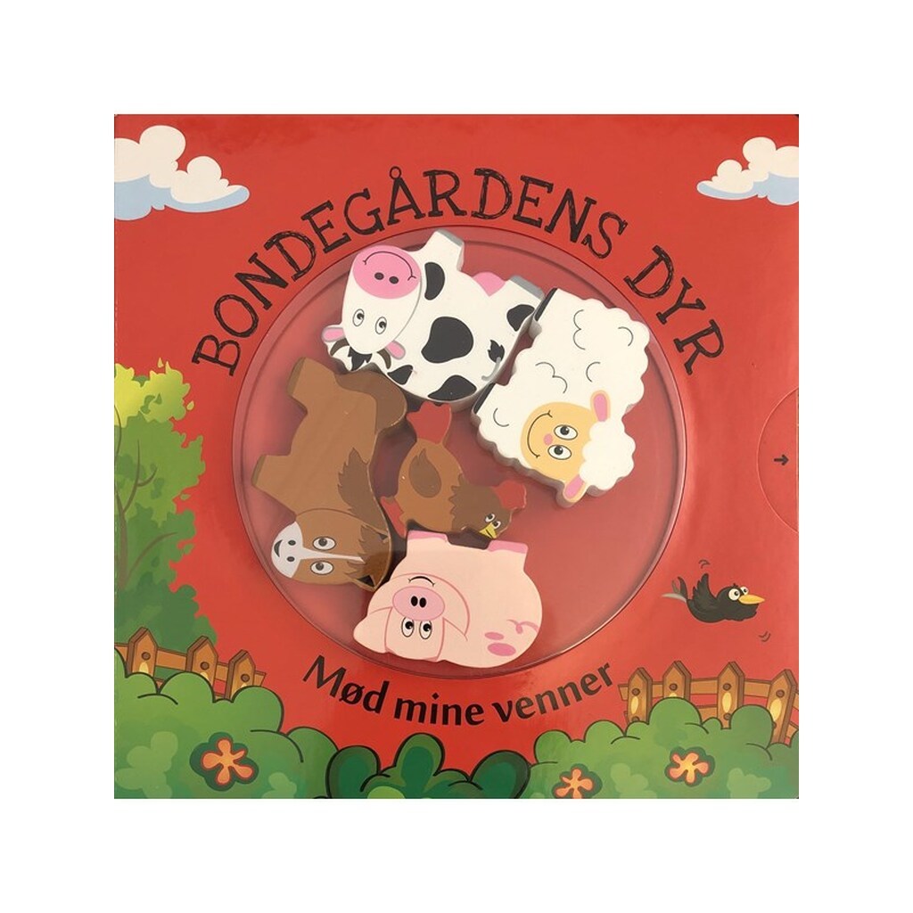 Mød mine venner Bondegårds dyr - Børnebog