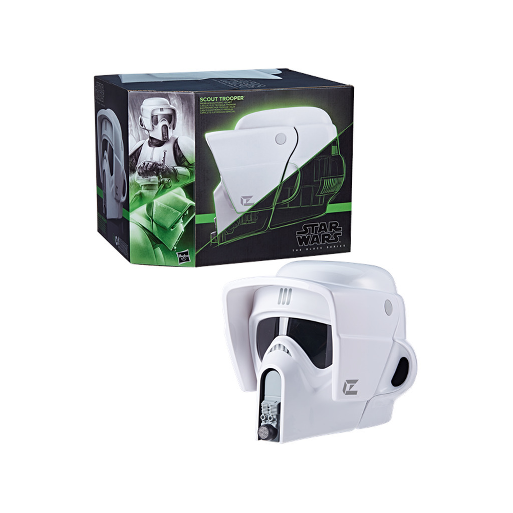Star Wars The Black Series Scout Trooper Premium Electronic Roleplay Helmet