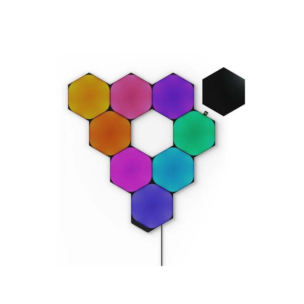 Nanoleaf Hexagons Ultra Black Edition Starter Kit (9 Panels)