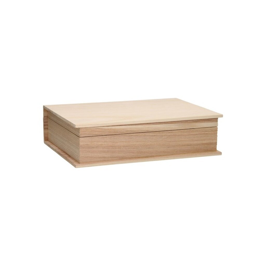 Playwood - Wooden Box in Book Shape