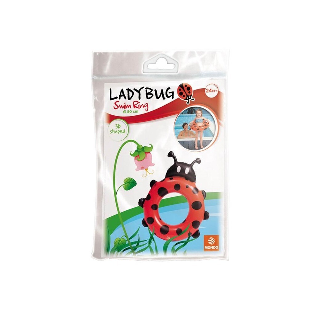 Mondo Swimming Ring Ladybug 50cm