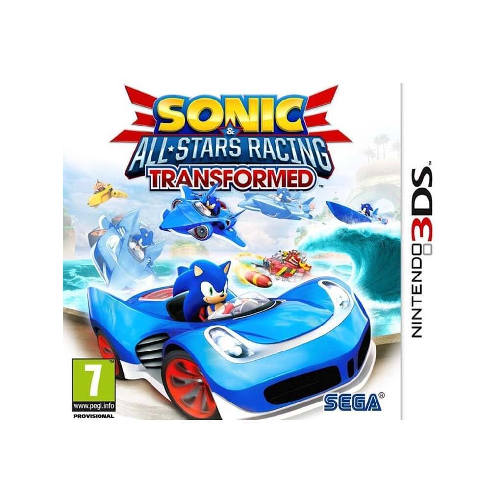 Sonic &amp; All-Stars Racing Transformed - Nintendo 3DS - Racing