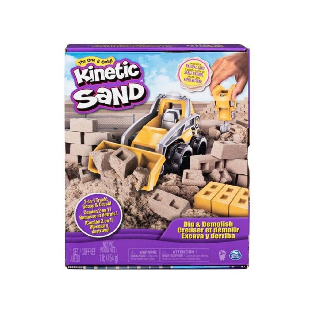 Kinetic Sand Grav og nedrivnings sæt