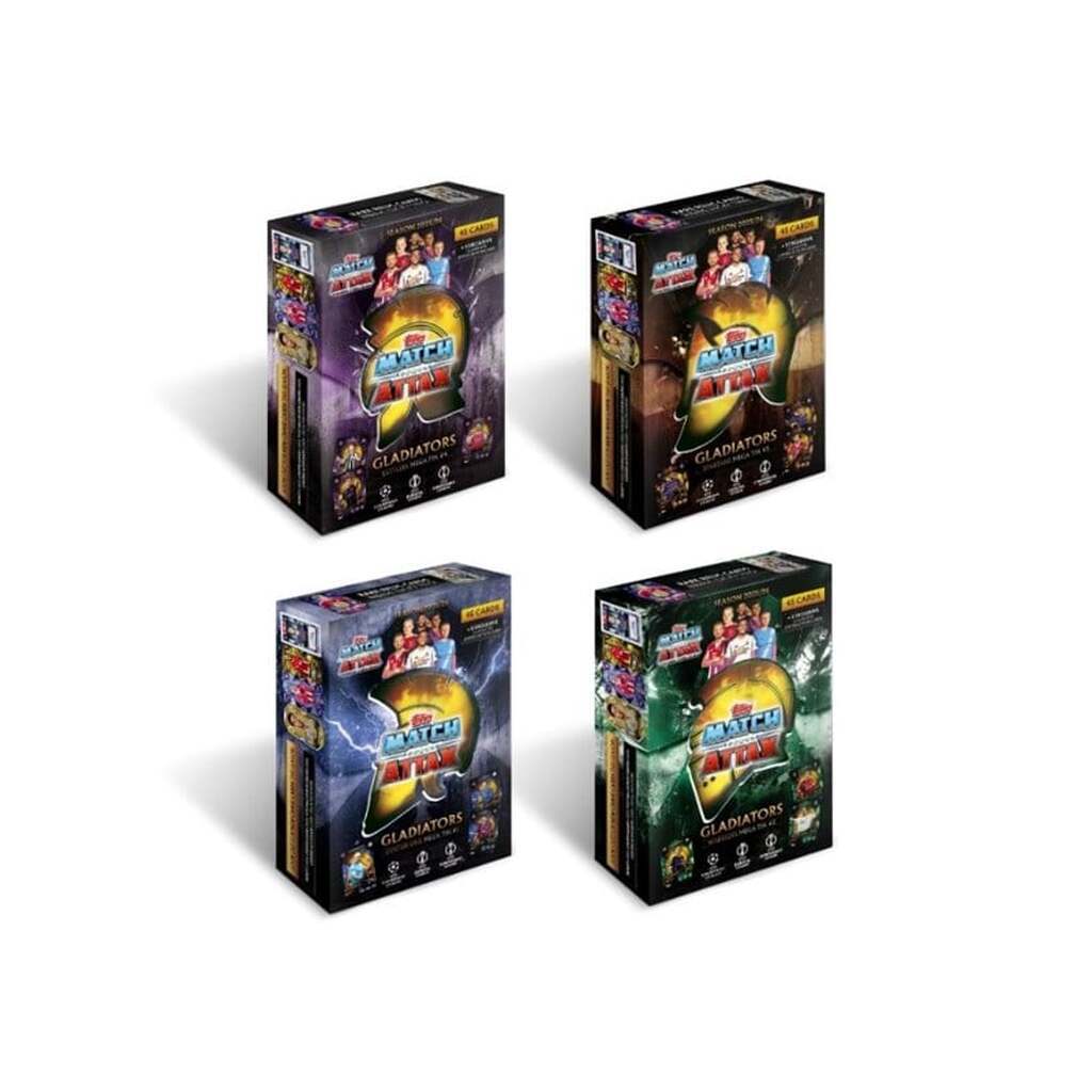 Topps MATCH ATTAX CHAMPIONS LEAGUE MEGA TIN ASSORTED