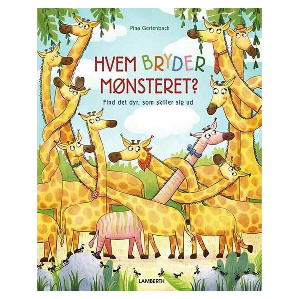 Hvem bryder mønsteret? - Børnebog - Hardcover