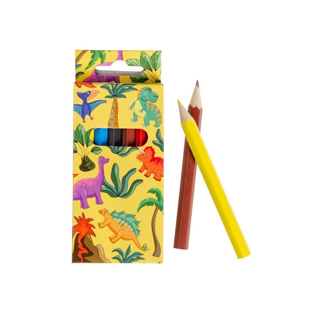 LG-Imports Colored pencils Dino 6 pcs. (Assorted)
