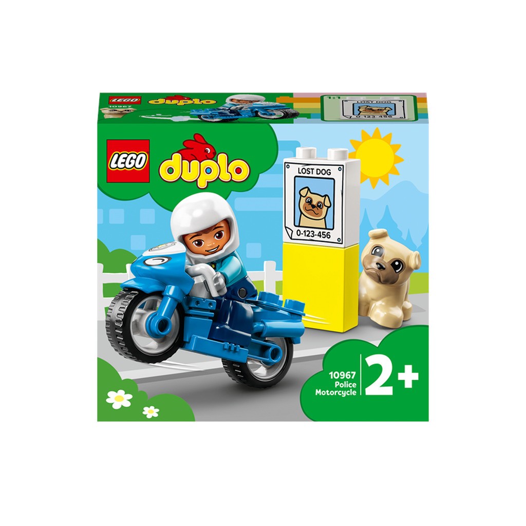 LEGO DUPLO 10967 Politimotorcykel