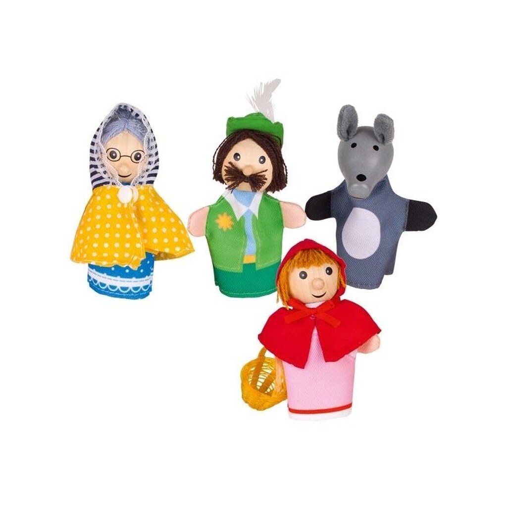 Goki Finger Puppets Little Red Riding Hood 4 pcs.