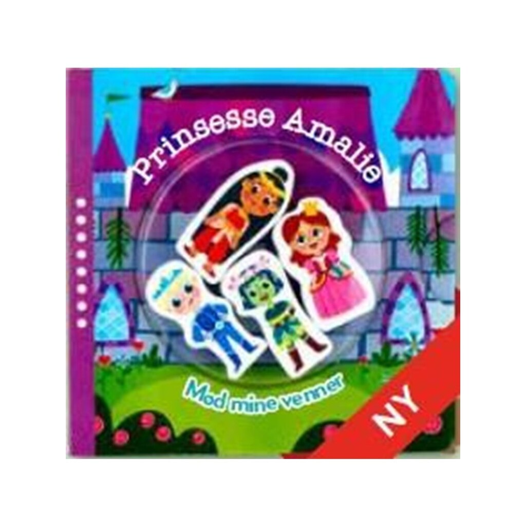 Mød mine eventyr - Prinsesse Amalie - Børnebog - Papbog