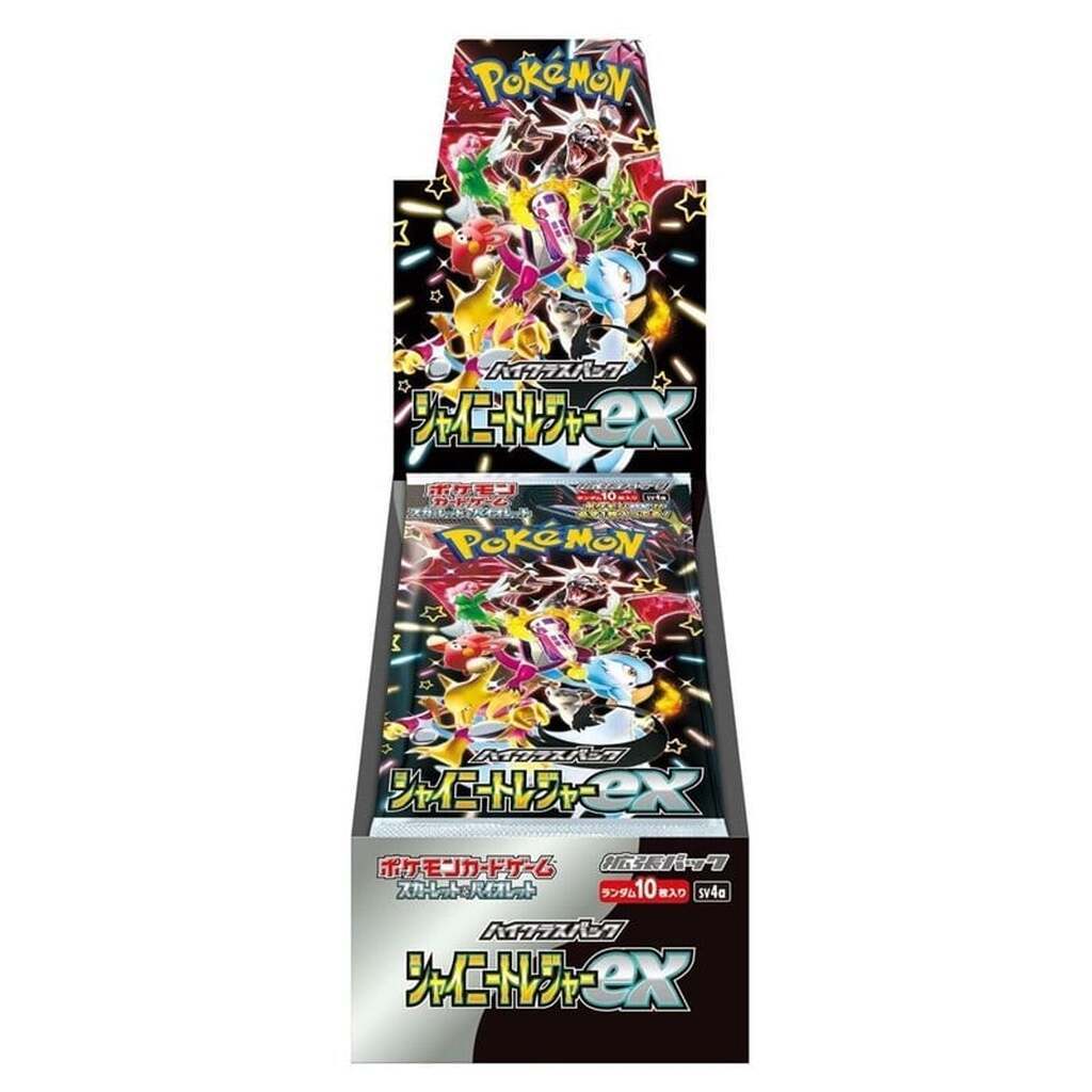 Pokemon TCG Shiny Treasure ex High Class Booster Box 10-pack (Japanese ver) - Scarlet &amp; Violet