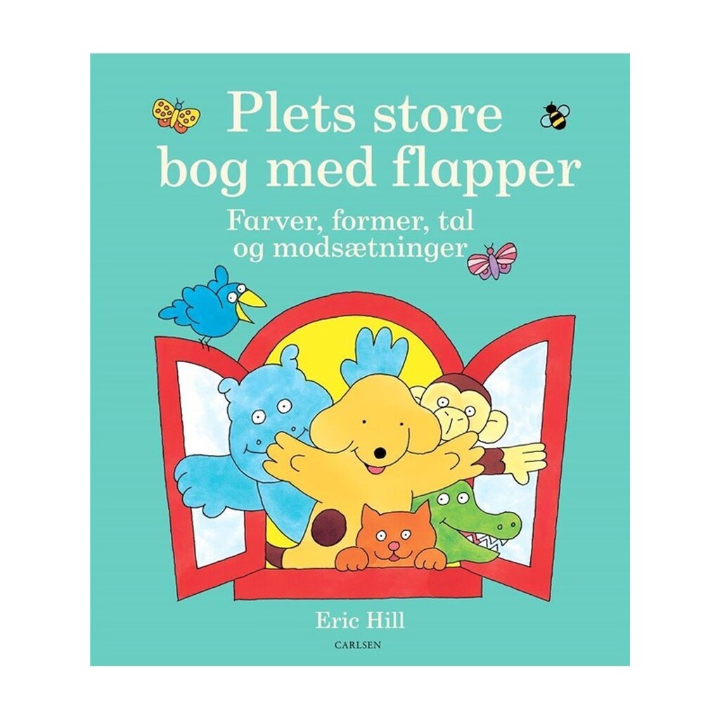 Plets store bog med flapper - Børnebog - Papbog