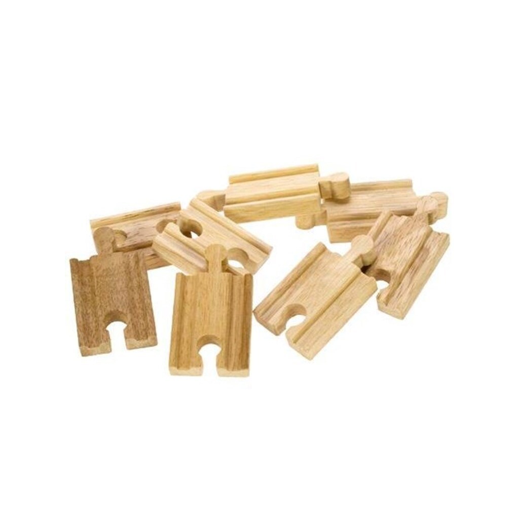 Bigjigs Wooden Rails - Mini 8 pcs.