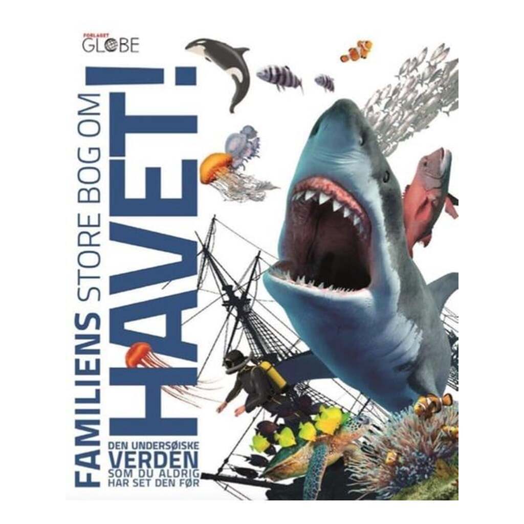 Familiens store bog om Havet - Børnebog - Hardcover