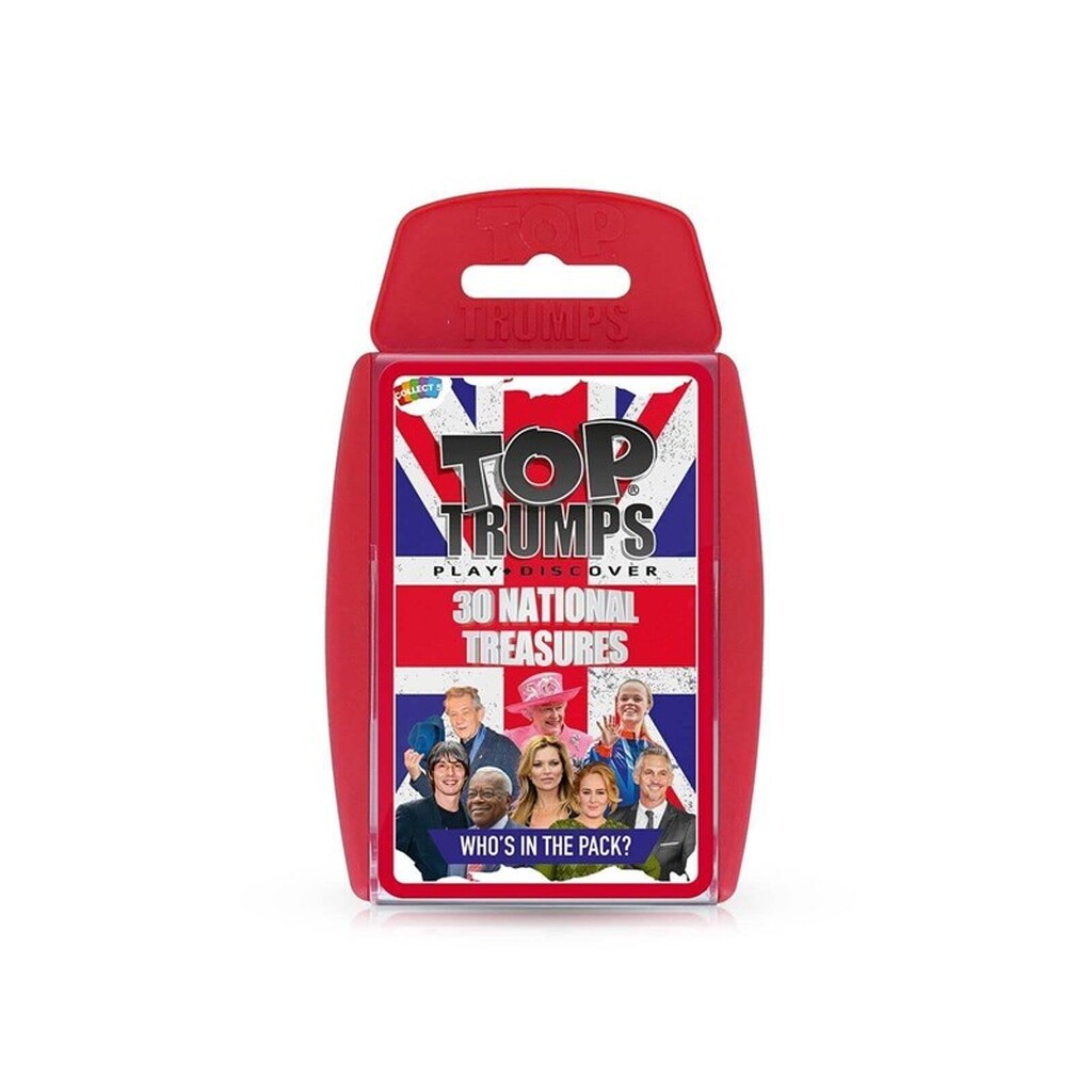 Winning Moves National Treasures Top Trumps Card Game (English)