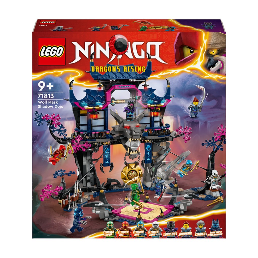 LEGO Ninjago 71813 Ulvemaske-skygge-dojo
