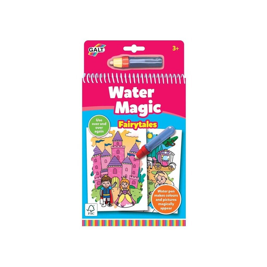 Jumbo Galt - Water Magic Fairytales - 6 Coloring Pages