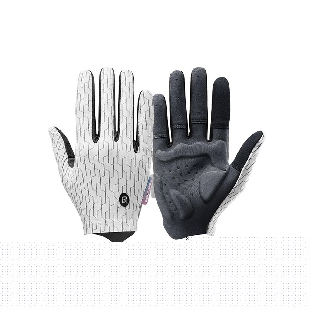 Rockbros Sports Gloves Spring-Summer Size S - White and Black