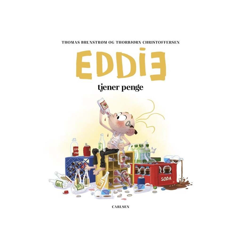 Eddie tjener penge - Børnebog - Hardcover