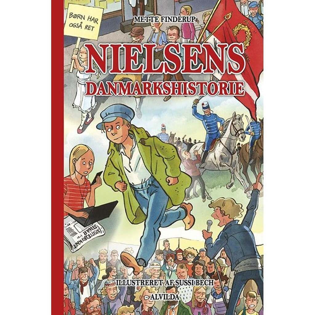 Nielsens danmarkshistorie - Børnebog - Hardcover