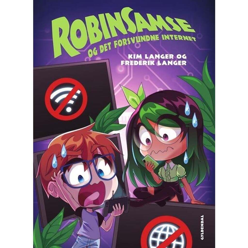 RobinSamse og det forsvundne internet - Børnebog - Hardcover