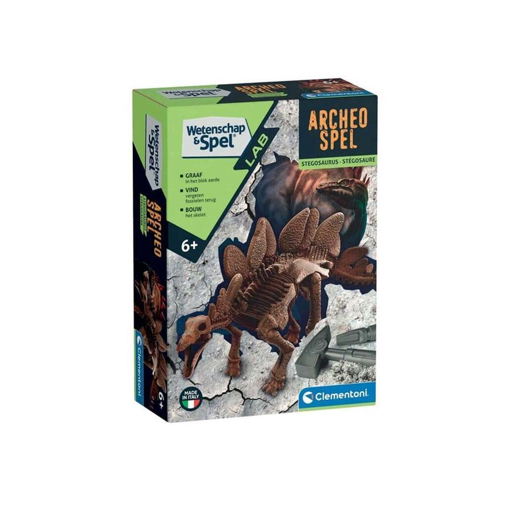 Clementoni Archeo Game Stegosaurus