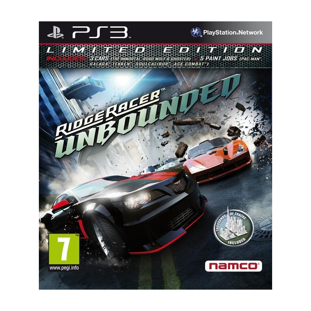 Ridge Racer Unbounded - Sony PlayStation 3 - Racing