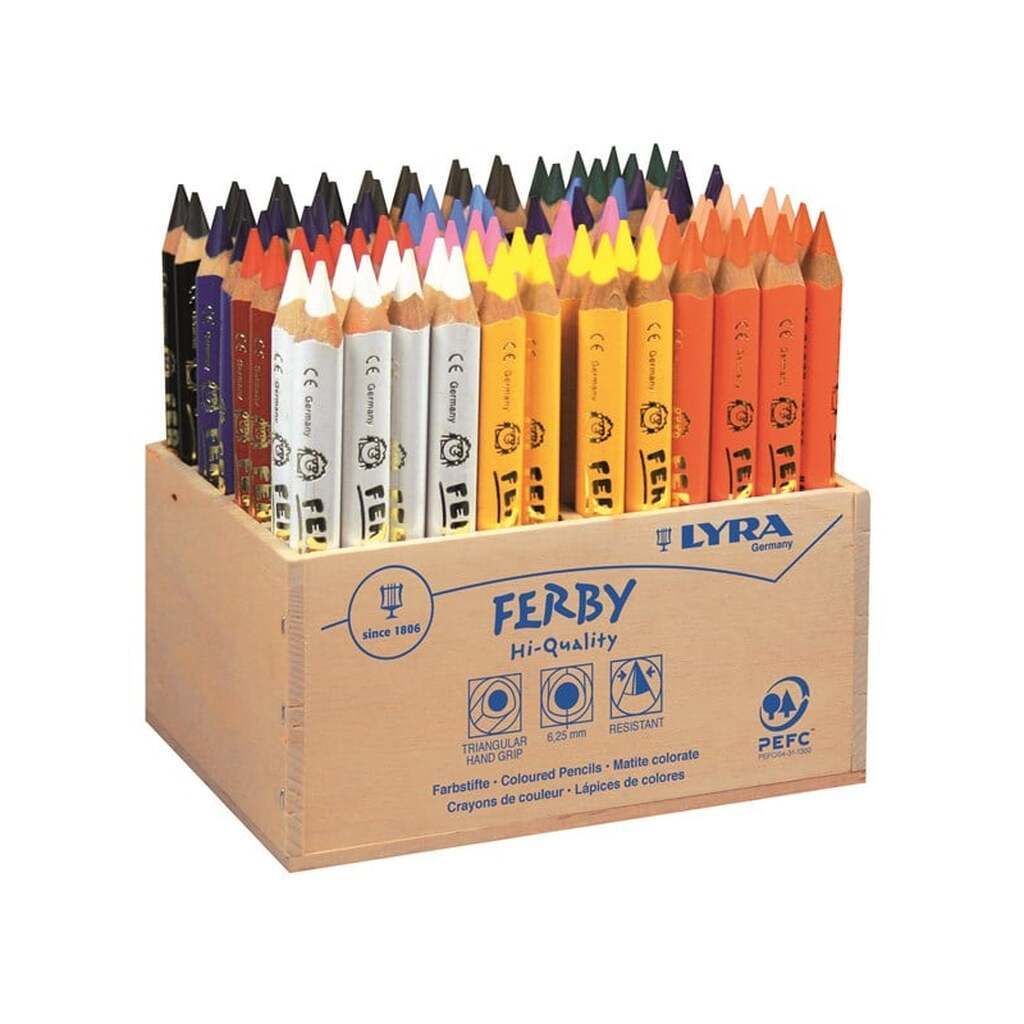 Lyra Ferby Lacquered Wood display 96 pcs