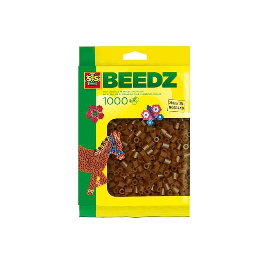 SES Creative Fuse Beads - Dark Brown 1000pcs.