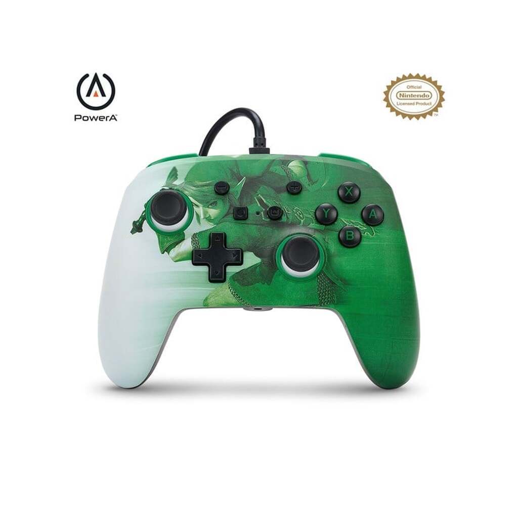 PowerA Enhanced kablet controller til Nintendo Switch - Heroic Link - Wired - Nintendo Switch