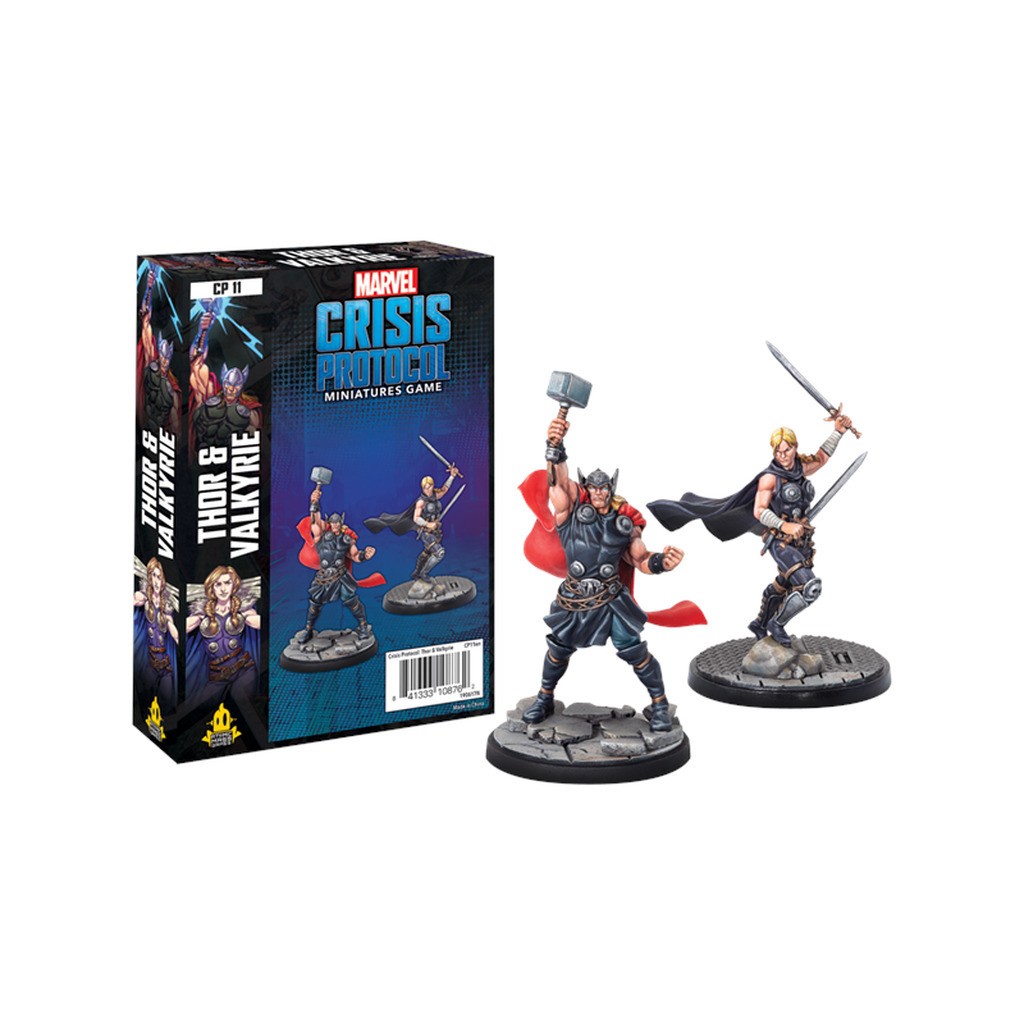 Asmodee Marvel Crisis Protocol Thor &amp; Valkyrie