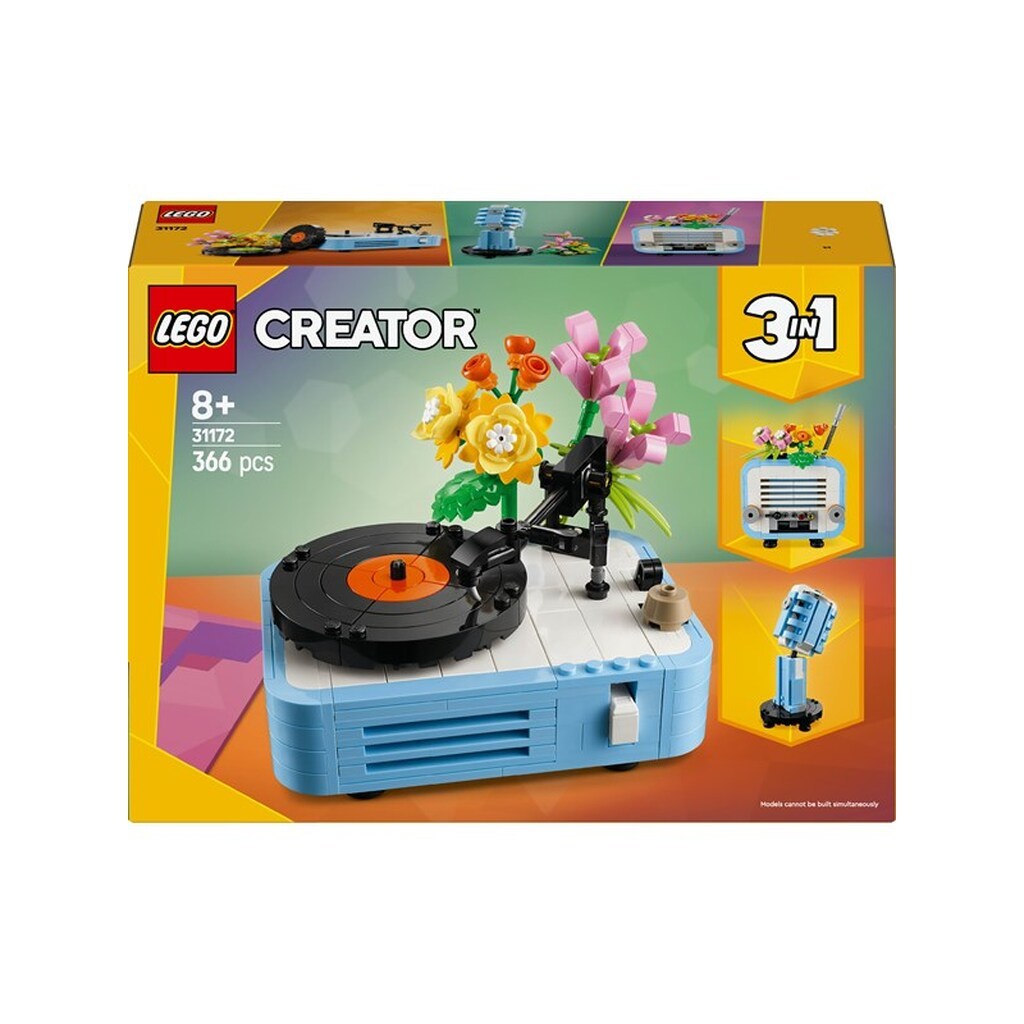 LEGO Creator 31172 Pladespiller med blomster