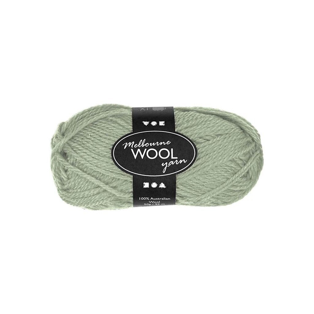 Creativ Company - Melbourne Yarn Light Green 92m