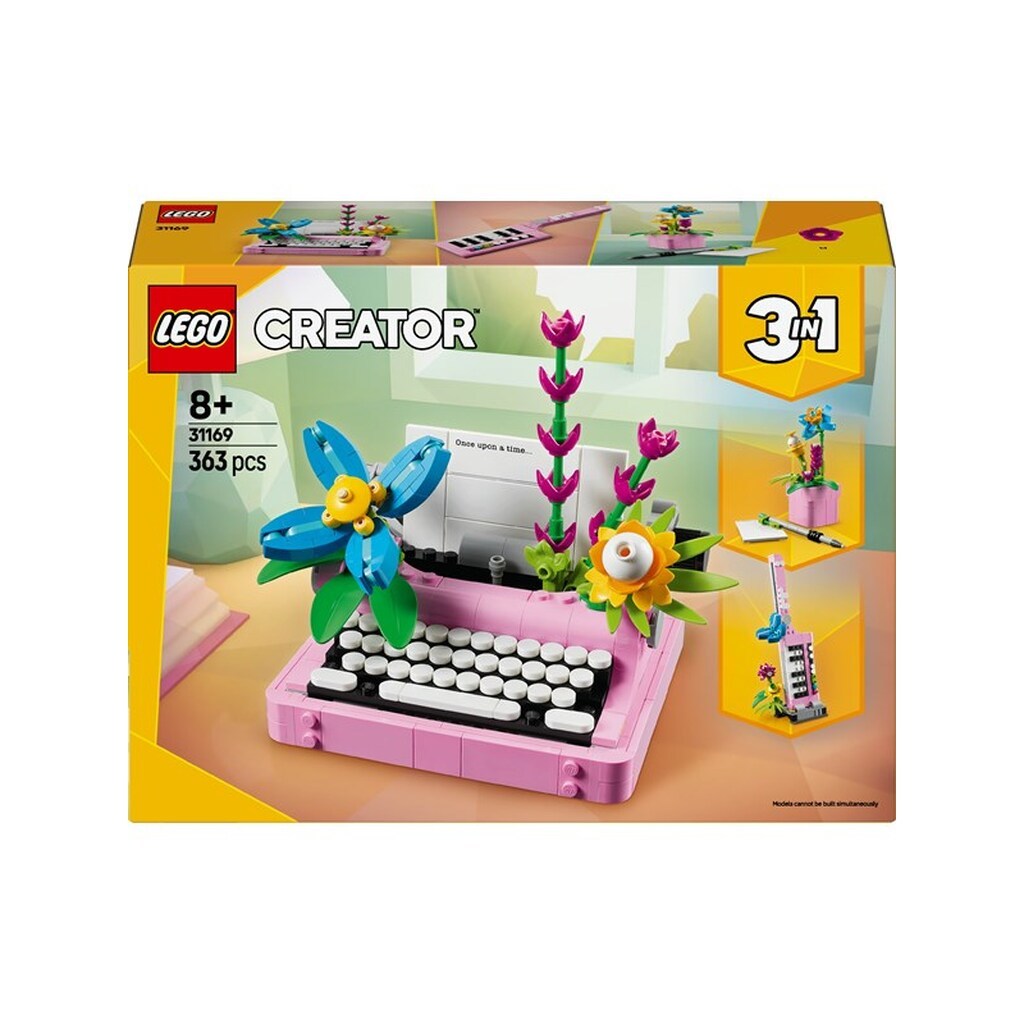 LEGO Creator 31169 Skrivemaskine med blomster
