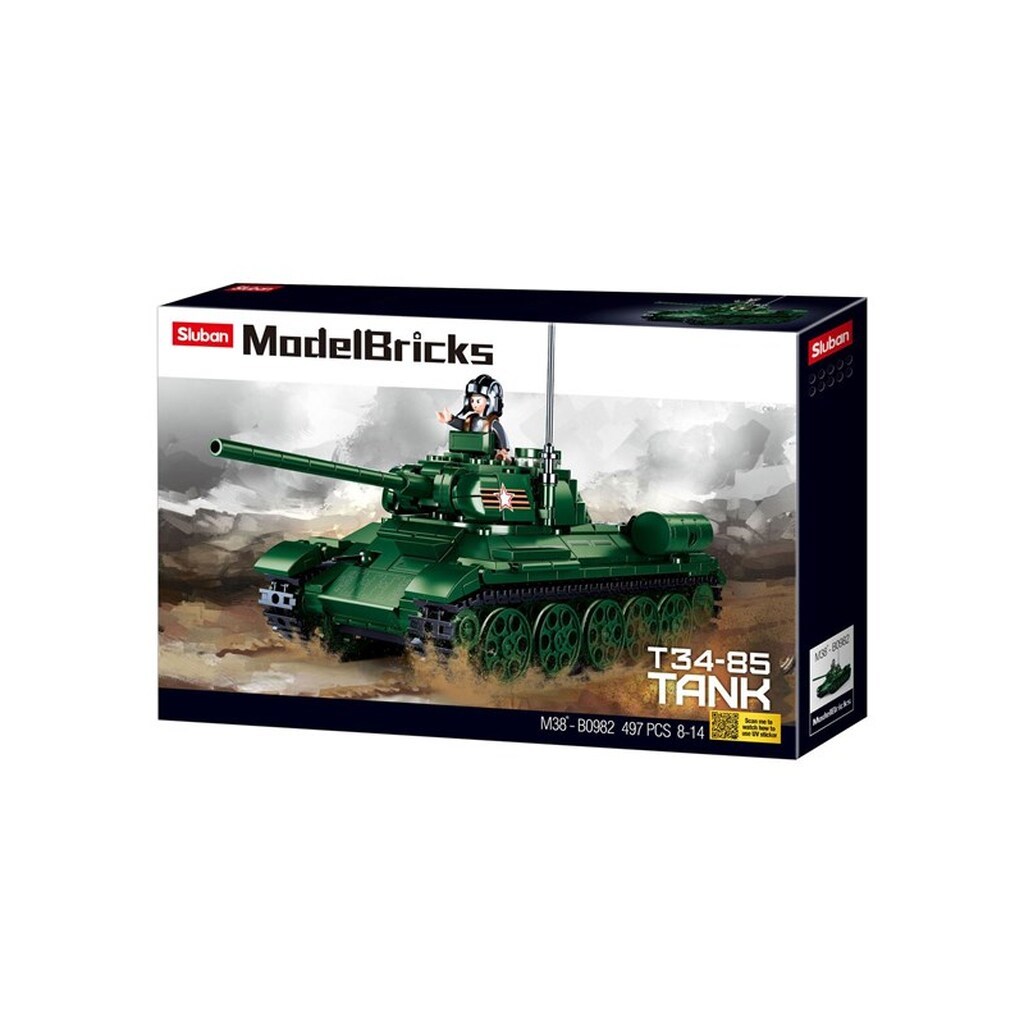 Sluban - Medium Tank Green