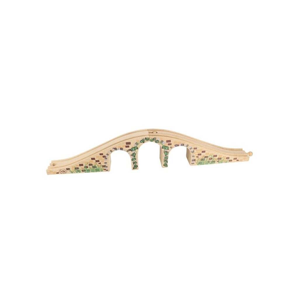 Bigjigs Wooden Rails - 3 Arch Bridge