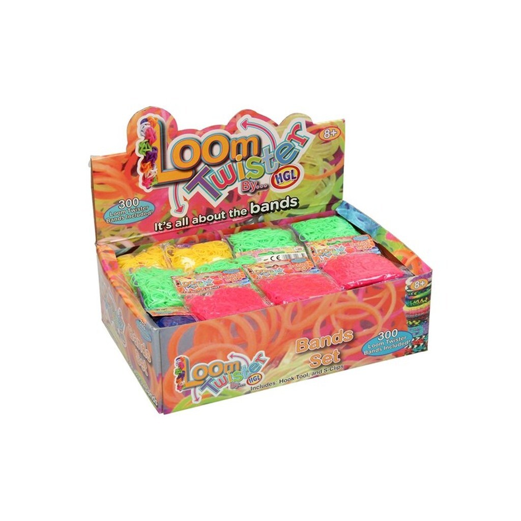 Loom set Twister Mixed 14.400 pcs + accessories