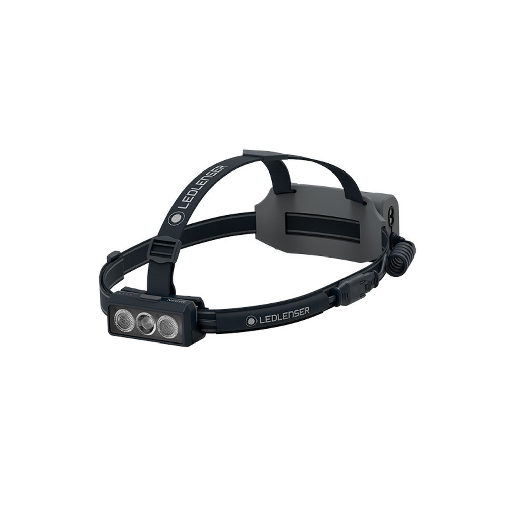Ledlenser NEO9R pandelampe, 1200 lumen, Sort/grå