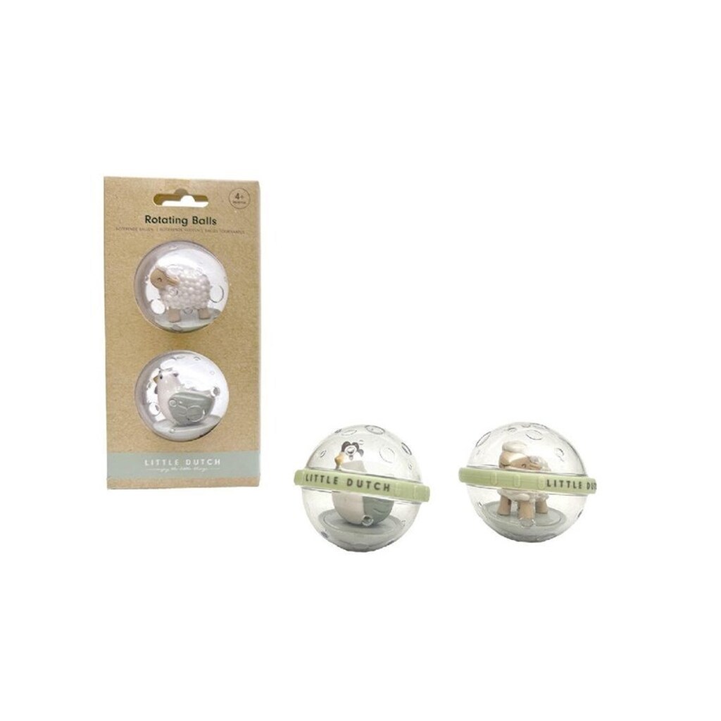 Little Dutch - Farm Rotating Balls Set of 2