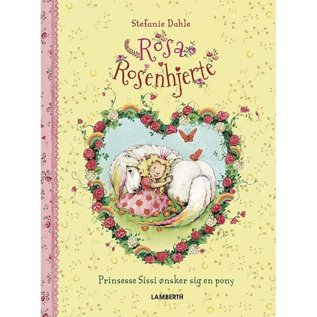 Rosa Rosenhjerte - Børnebog - Hardcover