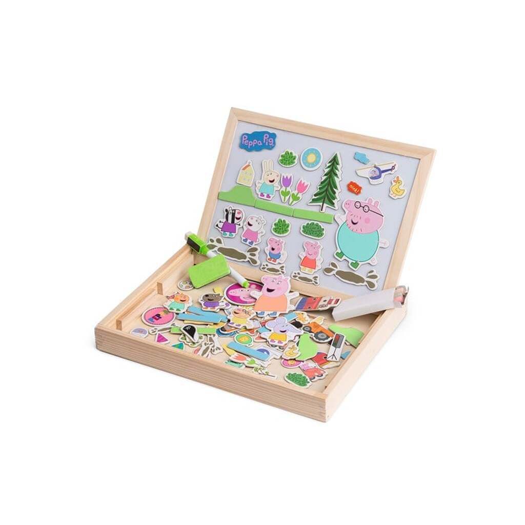 Peppa Pig Wooden Magnetic Blackboard