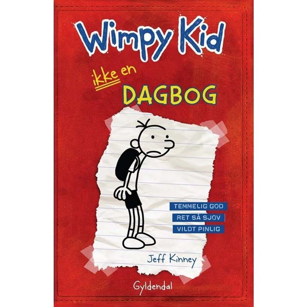 Wimpy Kid 1 - Ikke en dagbog - Børnebog - Hardcover