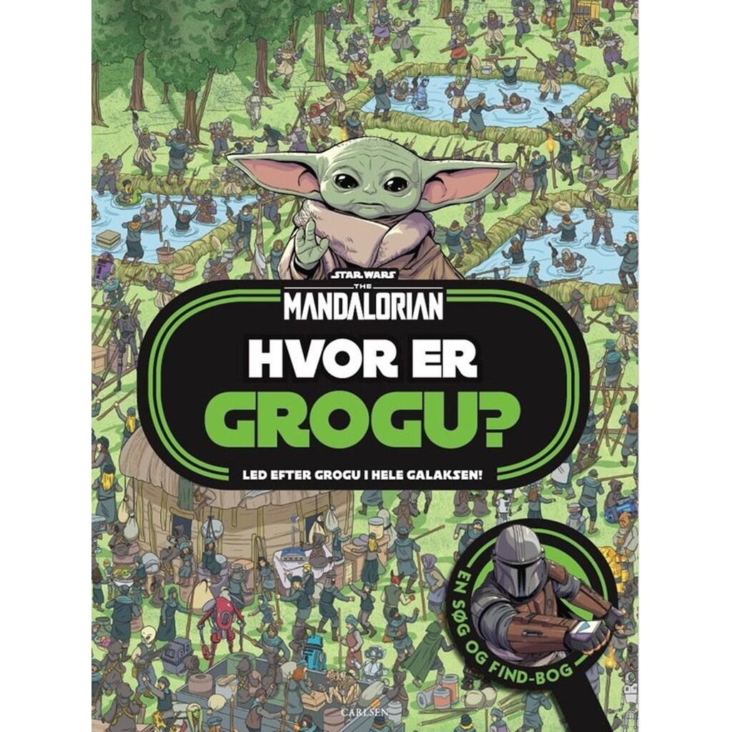 Star Wars - Mandalorian - Hvor er Grogu? - Børnebog - Hardcover