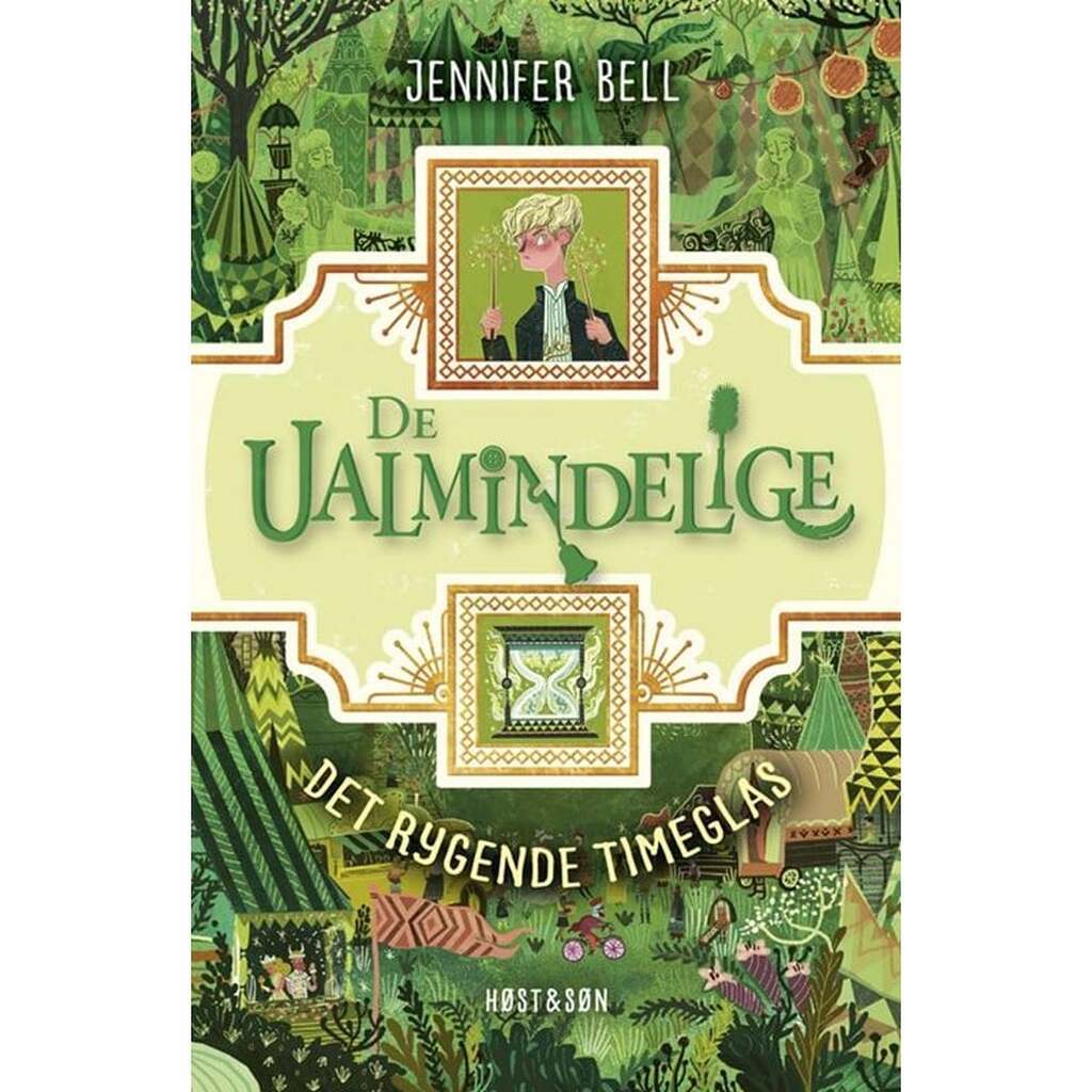 De ualmindelige - Det rygende timeglas - Børnebog - Hæfte