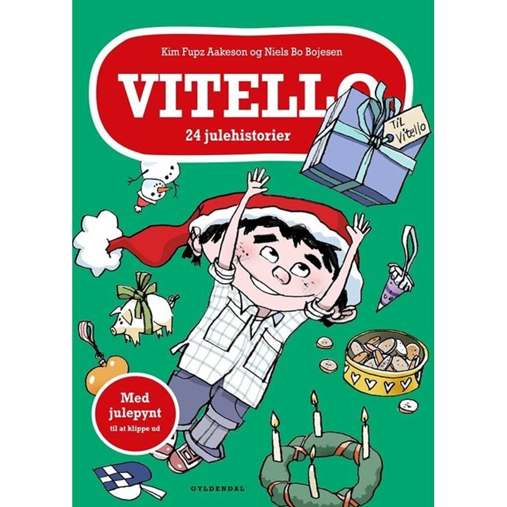 Vitello. 24 julehistorier - Børnebog - Hardcover